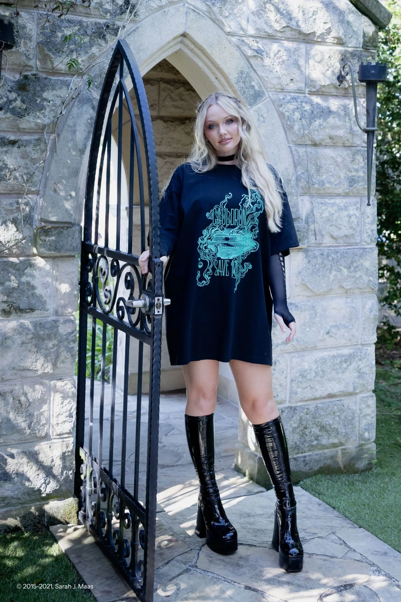 Cauldron Save Me Cotton Big Tee - Image 7