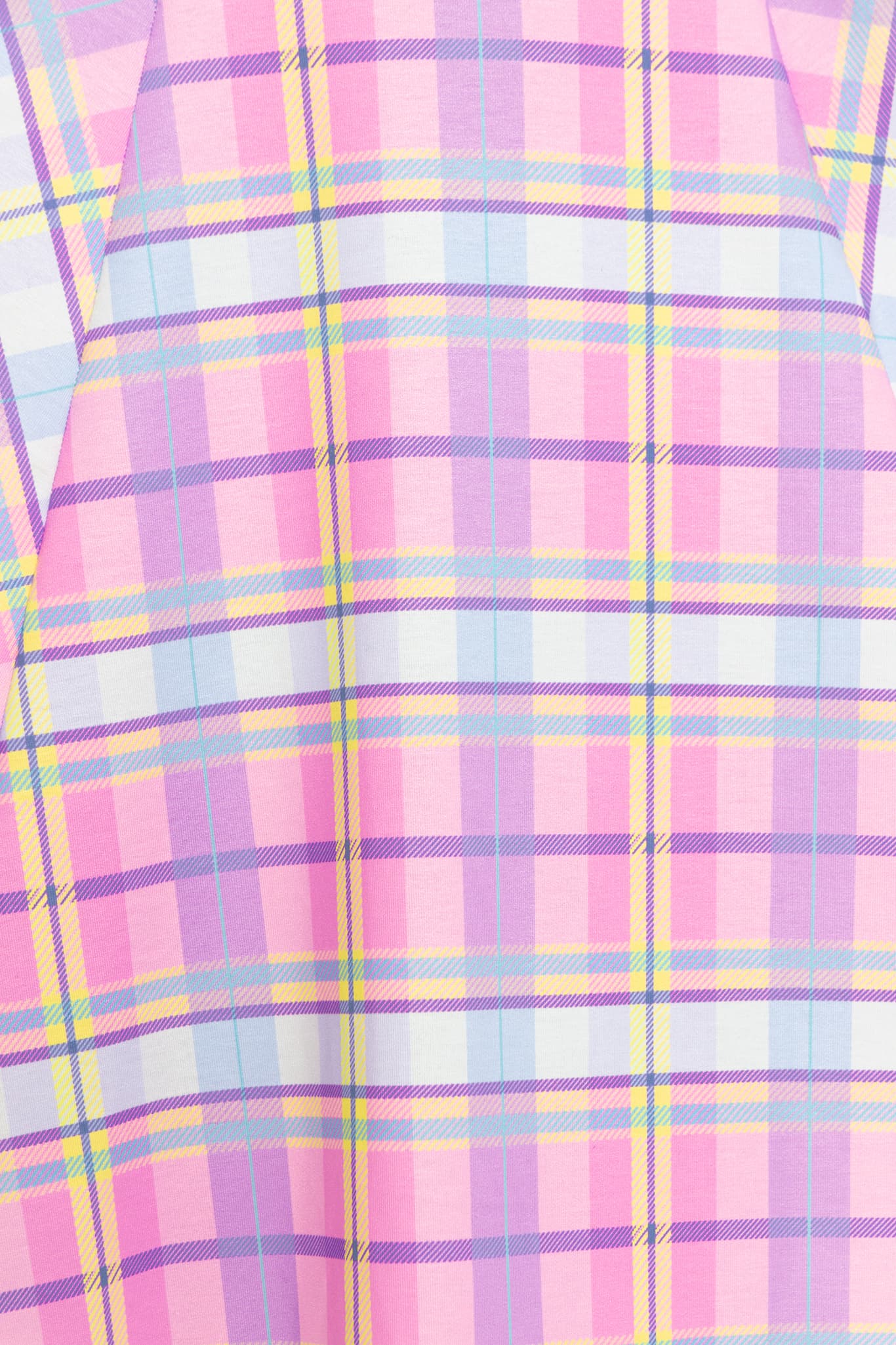 Tartan Candy Longline Evil Tee Dress - Image 6